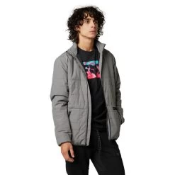 Fox Howell Puffy Veste Homme, Gris