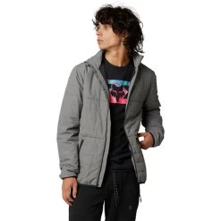 Fox Howell Puffy Veste Homme, Gris -ÉQUIPEMENT DE CYCLISME fox howell puffy jacket men dark grey 4