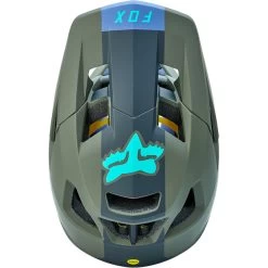 Fox Proframe Casque Homme, Olive -ÉQUIPEMENT DE CYCLISME fox proframe helmet men olive green blocked 6