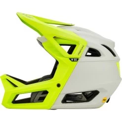 Fox Proframe RS Casque Homme, Blanc/vert -ÉQUIPEMENT DE CYCLISME fox proframe helmet men vintage white mhdrn 3