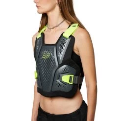 Fox Raceframe Impact SB CE D3O Gilet De Protection Homme, Noir