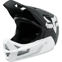 Fox Rampage Comp Camo Casque Homme, Noir/blanc