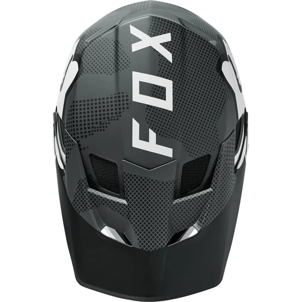 Fox Rampage Comp Camo Casque Homme, Noir/blanc 4 Fox Rampage Comp Camo Casque Homme, Noir/blanc – Image 2