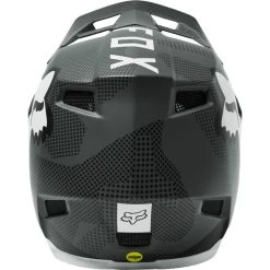 Fox Rampage Comp Camo Casque Homme, Noir/blanc 8 Fox Rampage Comp Camo Casque Homme, Noir/blanc -ÉQUIPEMENT DE CYCLISME fox rampage comp camo helmet men grey camo 4