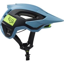 Fox Speedframe Pro Blocked Casque Homme, Bleu -ÉQUIPEMENT DE CYCLISME fox speedframe pro blocked helmet men dusty blue 7