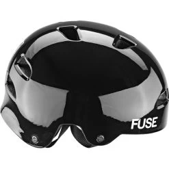 FUSE Alpha Casque, Noir -ÉQUIPEMENT DE CYCLISME fuse alpha helmet glossy black 4