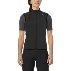Giro Chrono Expert Gilet Sans Manches Coupe-vent Femme, Noir