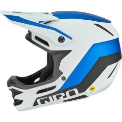 Giro Insurgent Shperical Casque, Blanc/bleu -ÉQUIPEMENT DE CYCLISME giro insurgent shperical helmet matte white ano blue 3