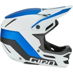 Giro Insurgent Shperical Casque, Blanc/bleu -ÉQUIPEMENT DE CYCLISME giro insurgent shperical helmet matte white ano blue 4