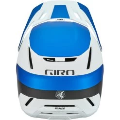 Giro Insurgent Shperical Casque, Blanc/bleu -ÉQUIPEMENT DE CYCLISME giro insurgent shperical helmet matte white ano blue 5