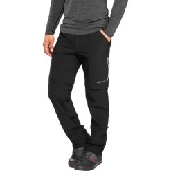 Gonso Portland Pantalon Convertible Avec Fermeture éclair Homme, Noir