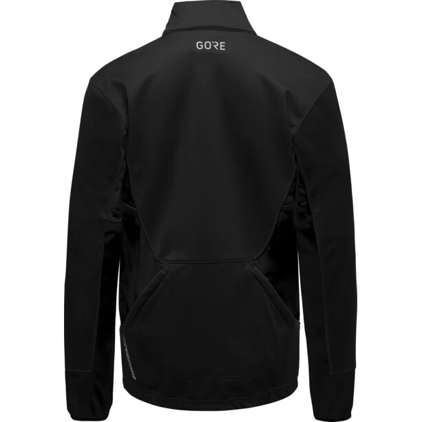 Gore Wear GOREWEAR C5 Gore Windstopper Veste De Trail Thermique Homme, Noir 4 Gore Wear GOREWEAR C5 Gore Windstopper Veste De Trail Thermique Homme, Noir – Image 2