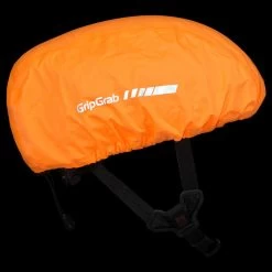 GripGrab Waterproof Housse Pour Casque, Orange -ÉQUIPEMENT DE CYCLISME gripgrab waterproof helmet cover orange hi vis 4