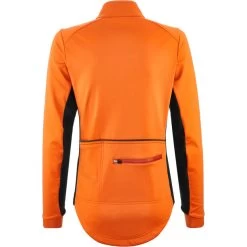 Isadore Signature Veste Softshell D'hiver Femme, Orange -ÉQUIPEMENT DE CYCLISME isadore signature winter softshell jacket women gold frame 4