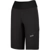 IXS Carve Hip-Hugger Short Femme, Noir -ÉQUIPEMENT DE CYCLISME ixs carve hip hugger shorts women black 1