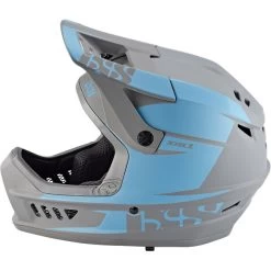 IXS XACT Evo Casque, Gris/bleu -ÉQUIPEMENT DE CYCLISME ixs xact evo helm ocean graphite 3