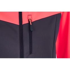 Jack Wolfskin Morobbia Veste Femme, Noir/rose -ÉQUIPEMENT DE CYCLISME jack wolfskin morobbia jacket women flashing pink 3