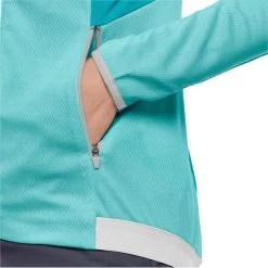 Jack Wolfskin Tourer Veste Couche Intermédiaire Femme, Turquoise -ÉQUIPEMENT DE CYCLISME jack wolfskin tourer mid layer jacket women peppermint 6