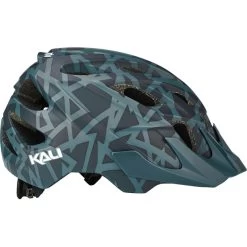 Kali Chakra Plus Pyramid Casque Adolescents, Bleu -ÉQUIPEMENT DE CYCLISME kali chakra plus pyramid helmets youth matt teal 4