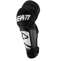Leatt 3DF Hybrid EXT Genouillères Et Protège-tibias, Noir/blanc