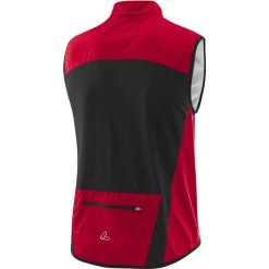 Loeffler Löffler CF WPM Pocket Gilet Vélo Homme, Rouge