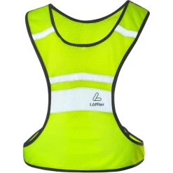 Loeffler Löffler Gilet Réfléchissant, Jaune