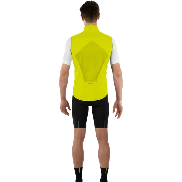Mavic Sirocco Gilet Homme, Jaune 5 Mavic Sirocco Gilet Homme, Jaune – Image 3