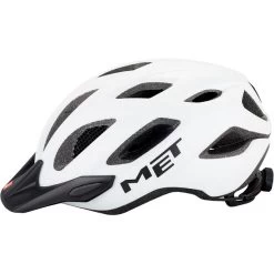 MET Crossover Casque, Blanc -ÉQUIPEMENT DE CYCLISME met crossover helm white 3