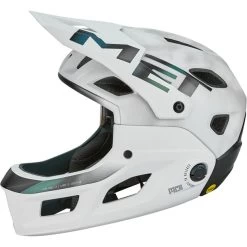 MET Parachute MCR MIPS Casque, Blanc -ÉQUIPEMENT DE CYCLISME met parachute mcr mips helmet white iridescent mat 3