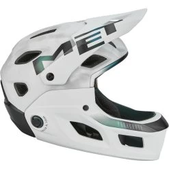 MET Parachute MCR MIPS Casque, Blanc -ÉQUIPEMENT DE CYCLISME met parachute mcr mips helmet white iridescent mat 4