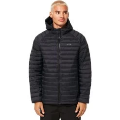 Oakley Omni Thermal Veste à Capuche Homme, Noir -ÉQUIPEMENT DE CYCLISME oakley omni thermal hooded jacket men blackout 4