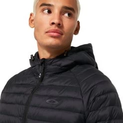 Oakley Omni Thermal Veste à Capuche Homme, Noir -ÉQUIPEMENT DE CYCLISME oakley omni thermal hooded jacket men blackout 6