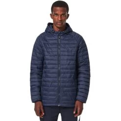 Oakley Omni Thermal Veste à Capuche Homme, Bleu -ÉQUIPEMENT DE CYCLISME oakley omni thermal hooded jacket men fathom 4