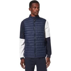Oakley Omni Thermal Gilet Homme, Bleu -ÉQUIPEMENT DE CYCLISME oakley omni thermal vest men fathom 4