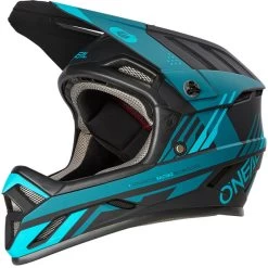 Oneal O'Neal Backflip Casque, Noir/turquoise