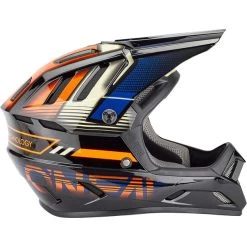 Oneal O'Neal Backflip Casque, Orange/bleu -ÉQUIPEMENT DE CYCLISME oneal backflip helmet eclipse orange blue 4