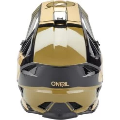 Oneal O'Neal Blade Polyacrylite Casque Delta, Noir/Or -ÉQUIPEMENT DE CYCLISME oneal blade polyacrylite helmet delta ace black gold 5
