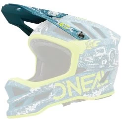 Oneal O'Neal Blade Polyacrylite Casque Delta, Bleu Pétrole/vert -ÉQUIPEMENT DE CYCLISME oneal blade polyacrylite helmet delta teal hr v23 7