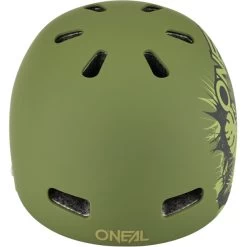 Oneal O'Neal Dirt Lid ZF Casque Bones, Vert