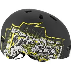 Oneal O'Neal Dirt Lid ZF Casque Bones, Noir/jaune -ÉQUIPEMENT DE CYCLISME oneal dirt lid zf helmet rift yellow 4