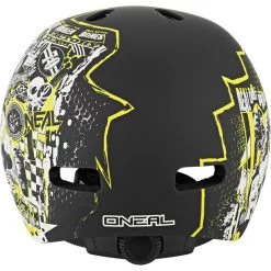 Oneal O'Neal Dirt Lid ZF Casque Bones, Noir/jaune -ÉQUIPEMENT DE CYCLISME oneal dirt lid zf helmet rift yellow 5