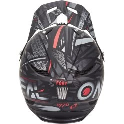 Oneal O'Neal Fury RL Casque, Noir -ÉQUIPEMENT DE CYCLISME oneal fury rl helmet synthy black 5