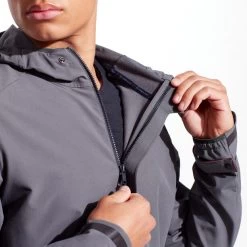 PEARL IZUMi Prospect Barrier Veste Homme, Gris -ÉQUIPEMENT DE CYCLISME pearl izumi prospect barrier jacket men urban sage 6