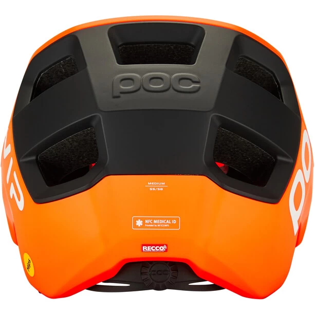 POC Kortal Race MIPS Casque, Noir/orange 6 POC Kortal Race MIPS Casque, Noir/orange – Image 4