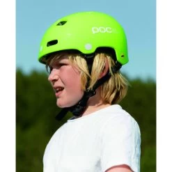 POC POCito Crane MIPS Casque Enfant, Vert -ÉQUIPEMENT DE CYCLISME poc pocito crane mips helmet kids fluorescent yellow green 5