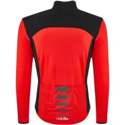 Rh+ Stylus Coupe-vent Homme, Noir/rouge -ÉQUIPEMENT DE CYCLISME rh stylus wind jacket men black red code 4