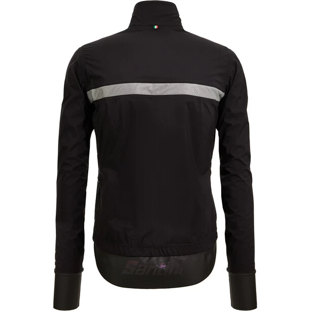 Santini Guard Neo Shell Veste De Pluie Homme, Noir 4 Santini Guard Neo Shell Veste De Pluie Homme, Noir – Image 2