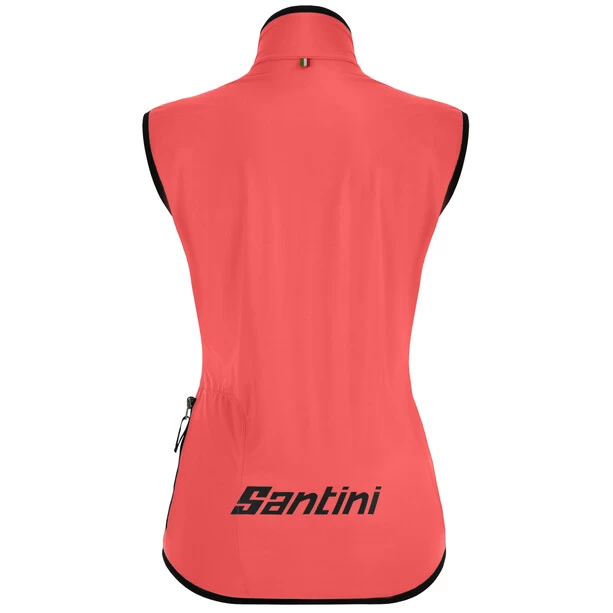Santini Guard Nimbus Gilet De Pluie Femme, Rose 4 Santini Guard Nimbus Gilet De Pluie Femme, Rose – Image 2
