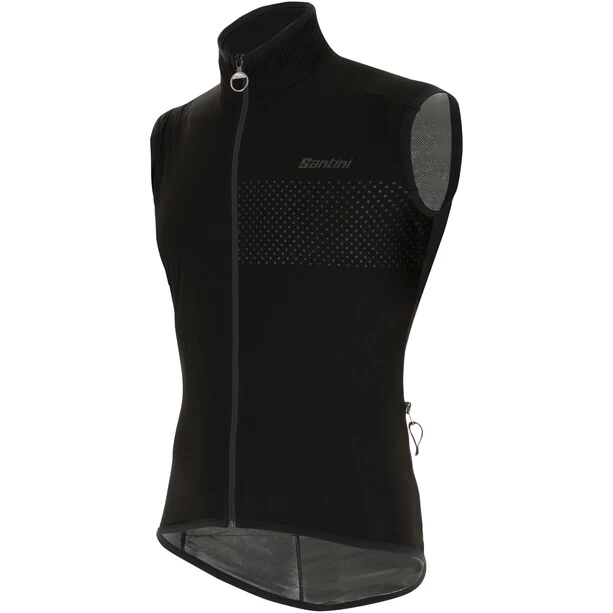 Santini Guard Nimbus Gilet Imperméable Homme, Noir 3 Santini Guard Nimbus Gilet Imperméable Homme, Noir