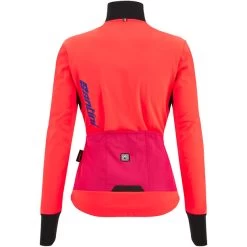 Santini Vega Absolute Veste Femme, Rose -ÉQUIPEMENT DE CYCLISME santini vega absolute jacket women granatina pink 3